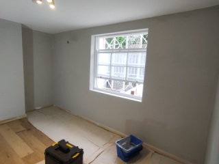 Room painted work in progress